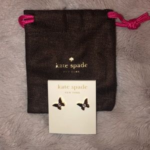 Kate spade butterfly earrings